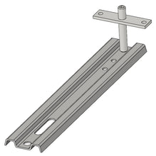 Lade das Bild in den Galerie-Viewer, Montagelasche Montageblitz XL-SP 240x43x1,5 / 50 Stück (VE)