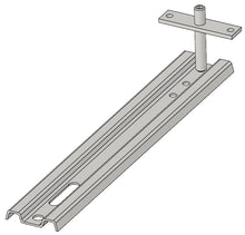 Lade das Bild in den Galerie-Viewer, Montagelasche Montageblitz XL-SP 270x43x1,5 / 50 Stück (VE)