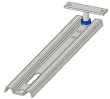 Lade das Bild in den Galerie-Viewer, Montagelasche Montageblitz XLK-AP 240x43x1,5 / 50 Stück (VE)