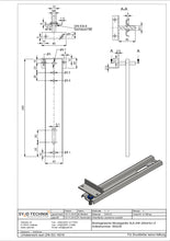 Lade das Bild in den Galerie-Viewer, Montagelasche Montageblitz XLK-AW 240x43x1,5 / 50 Stück (VE)