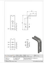 Lade das Bild in den Galerie-Viewer, Winkel Montageblitz XL-W 130x80x43x1,5 / 100 Stück (VE)