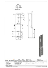 Lade das Bild in den Galerie-Viewer, Montagelasche Montageblitz XL-G15 210x43x1,5 / 100 Stück (VE)