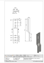 Lade das Bild in den Galerie-Viewer, Montagelasche Montageblitz XL-G20 210x43x1,5 / 100 Stück (VE)