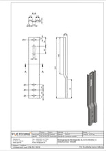 Lade das Bild in den Galerie-Viewer, Montagelasche Montageblitz XL-G15 240x43x1,5 / 100 Stück (VE)
