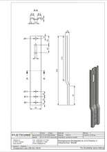Lade das Bild in den Galerie-Viewer, Montagelasche Montageblitz XL-G15 270x43x1,5 / 100 Stück (VE)