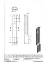 Lade das Bild in den Galerie-Viewer, Montagelasche Montageblitz XL-G20 270x43x1,5 / 100 Stück (VE)