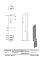 Lade das Bild in den Galerie-Viewer, Montagelasche Montageblitz XL-G25 270x43x1,5 / 100 Stück (VE)