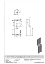 Lade das Bild in den Galerie-Viewer, Montagelasche Montageblitz XL-G20 150x43x1,5 / 100 Stück (VE)