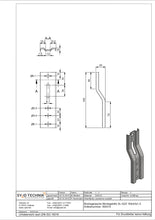 Lade das Bild in den Galerie-Viewer, Montagelasche Montageblitz XL-G25 150x43x1,5 / 100 Stück (VE)