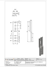 Lade das Bild in den Galerie-Viewer, Montagelasche Montageblitz XL-G15 180x43x1,5 / 100 Stück (VE)