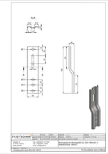 Lade das Bild in den Galerie-Viewer, Montagelasche Montageblitz XL-G20 180x43x1,5 / 100 Stück (VE)